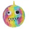 Minge Pufoasă, Model Monstru, Ochi 3D, Diametru 22 cm, Multicolor