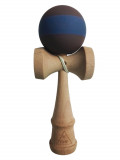 Cumpara ieftin Kendama profesionala, Bila din lemn cu strat de silicon, Albastru inchis, 30KD