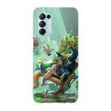 Husa compatibila cu Oppo A54 5G, Viceversa, model Lulu x Veigar, Silicon, TPU, Transparent, Carcasa
