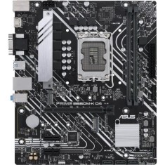 PLACA de BAZA Asus &quot;Prime B660M-K D4&quot;, skt LGA 1700, mATX, Intel B660, 4 x DDR4, max. 128 GB, 4 x SATA, 2 x M.2, 7.1, &quot;Prime B660M-K D4&quot;