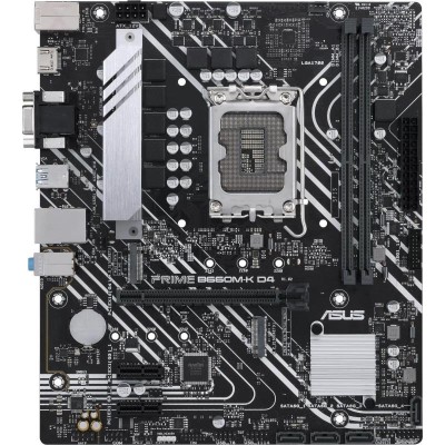 PLACA de BAZA Asus &amp;quot;Prime B660M-K D4&amp;quot;, skt LGA 1700, mATX, Intel B660, 4 x DDR4, max. 128 GB, 4 x SATA, 2 x M.2, 7.1, &amp;quot;Prime B660M-K D4&amp;quot; foto
