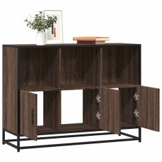 vidaXL Servantă, stejar maro, 100x35x76 cm, lemn compozit 849033