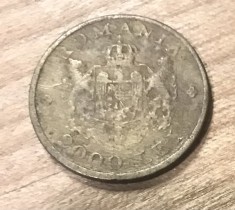 MNDRO Romania moneda 2000 lei 1946
