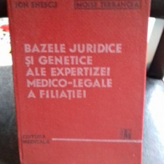 BAZELE JURIDICE SI GENETICE ALE EXPERTIZEI MEDICO LEGALE A FILIATIEI - ION ENESCU