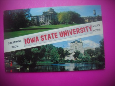 HOPCT 7804 COLEGIUL DE STAT IOWA -STAMPILOGRAFIE/FRANCATURA-SUA-AMERICA DE NORD -CIRCULATA foto