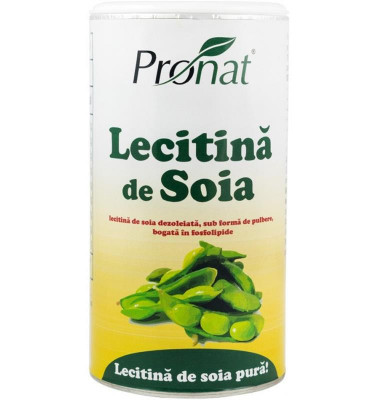 Lecitina de Soia 150 grame Pronat foto