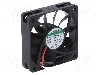 Ventilator 60x60x15mm, 12V DC, volum aer 29.88m3/h, lagar Vapo, SUNON - MF60151V3-1000U-A99