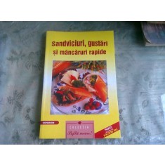 SANDVICIURI, GUSTARI SI MANCARURI RAPIDE