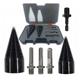 Set burghie pentru despicat lemn, 32 / 42 mm, 5 piese, Kraft