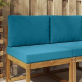 vidaXL Perna pentru canapea de exterior 2 pcs Albastru regal Poliester 900720