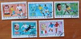 FUJEIRA-&#039;&#039;SPORT C.M-FOTBAL -MEXIC 1970&#039;-&#039; SET =5v.-STAMP.