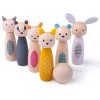 Set popice - Animalute vesele PlayLearn Toys, BigJigs Toys