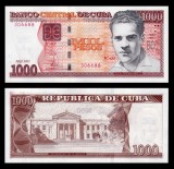 CUBA █ bancnota █ 1000 Pesos █ 2023 █ P-132 █ UNC █