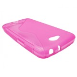 Husa silicon S-line roz pentru LG L70 D320/D325
