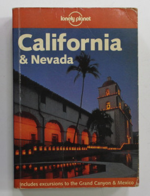CALIFORNIA and NEVADA by ANDREA SCHULTE - PEEVERS ...TONY WHEELER , LONELY PLANET GUIDE , 2000 foto