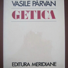 VASILE PARVAN - GETICA (1982, editie cartonata)