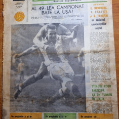 fotbal 10 august 1966-dinamo pitesti,dobrin,uta,jiul,anglia campioana mondiala