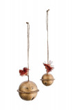 Madam Stoltz decorație Hanging Bells 2-pack