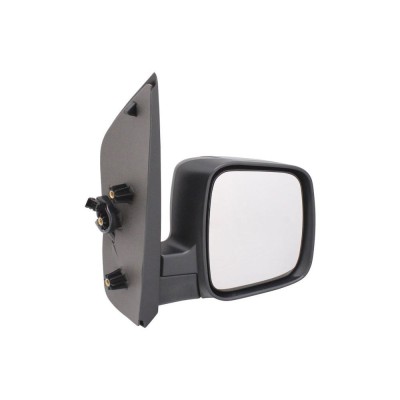 Oglinda exterioara Citroen Nemo (Aa), 10.2007-, Fiat Fiorino 10.2007 -, Peugeot Bipper 10.2007 -, Dreapta, electrica, incalzire, carcasa neagra, Conv foto