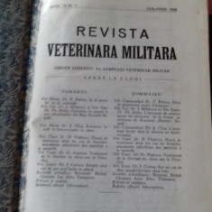 REVISTA VETERINARA MILITARA NR.1-2/1933