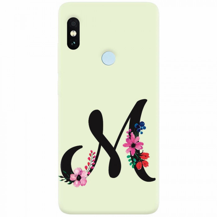 Husa silicon pentru Xiaomi Remdi Note 5 Pro, Litera M