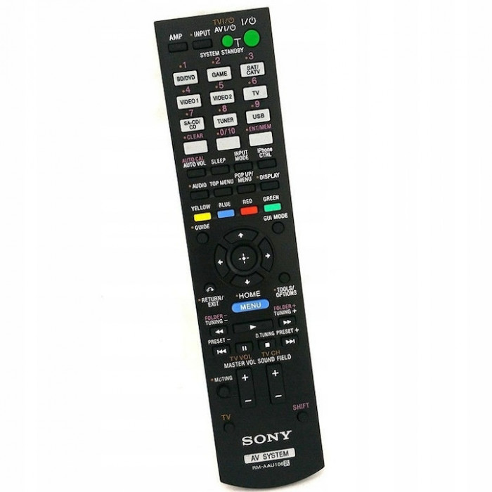 Telecomanda pentru Sony RM-AAU106, x-remote, Negru