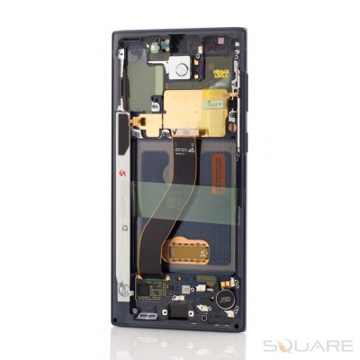 LCD OEM Samsung Note 10, N970, Aura Black, Service Pack OEM foto