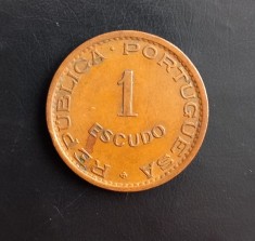 Angola _ 1 escudo _ 1972 foto