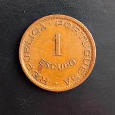 Angola _ 1 escudo _ 1972