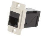 Adaptor DUALSLIM UTP Cat 5e 29mm 8P8C