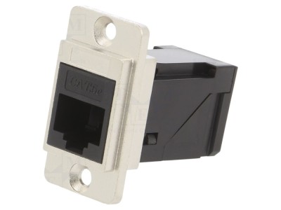 Conector adaptor UTP Cat 5e 8P8C foto