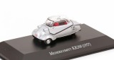 Macheta 1957 Messerschmitt Kr200 Argintiu 1:43 replica metal