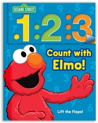 Sesame Street: 1 2 3 Count with Elmo!: A Look, Lift, &amp;amp; Learn Book foto