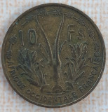 (M2002) MONEDA AFRICA OCCIDENTALA FRANCEZA - 10 FRANCS 1956