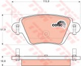 Set placute frana,frana disc FORD MONDEO III (B5Y) (2000 - 2007) TRW GDB1525