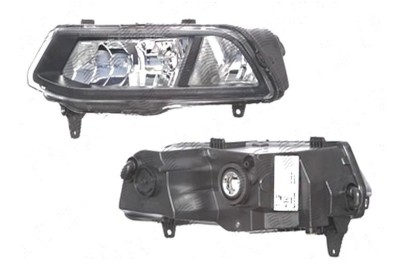 Proiector ceata VW POLO (6R), 05.2014-12.2017, partea stanga, DEPO, H8; cu lumini pentru curbe, foto
