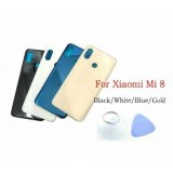 Capac Baterie Xiaomi Mi 8 Alb Service Pack