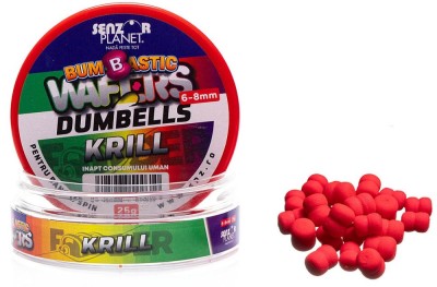 Wafter SENZOR Bumbastic Dumbells Pentru Banda, Krill, 6-8mm, 25g foto