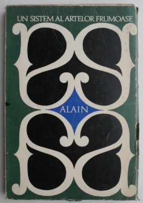 Un sistem al artelor frumoase - Alain foto