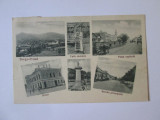 Prundu B&acirc;rgăului/Borgo Prund(Bistrișa-Năsăud):Colaj foto,carte poș.circ.1931, Circulata, Printata, Bistrita