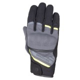 MBS Manusi piele/textil Oxford Dakar 1.0, gri-inchis/galben, S, Cod Produs: GM221102SOX