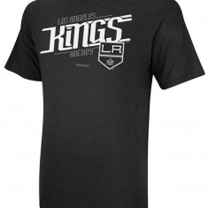 Los Angeles Kings tricou de bărbați black Tri Logo - XS