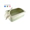 LITIERA PENTRU PISICI CU RAMA SI LOPATICA MIXED COLORS 41x30x13(h)cm LD547B