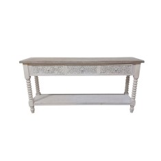 Comoda lemn gri maro 160 x 40 x 78 cm