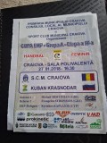 Progfam meci handbal craiova-kuban krasnodar