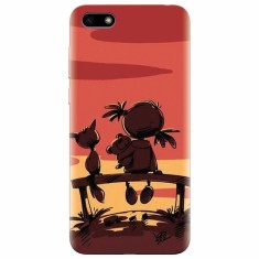 Husa silicon pentru Huawei Y5 2018, Lovely Sunsets