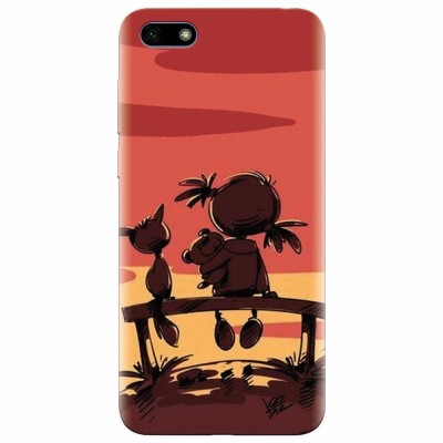 Husa silicon pentru Huawei Y5 Prime 2018, Lovely Sunsets foto