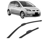 Cumpara ieftin Set stergatoare auto MITSUBISHI COLT VI (Z3_A, Z2_A) din 2004-2008, pentru parbriz auto, 2 bucati, Bosch Aerotwin Retrofit, din cauciuc siliconat rezi