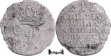 1771, 1 Schilling Courant - Frederic al II-lea (cel Cuvios) - Ducatul, Europa, Argint