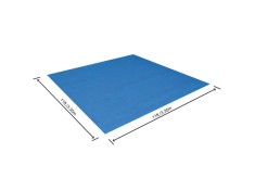 Prelata protectie baza piscina, Bestway 58001, 335 x 335 cm foto